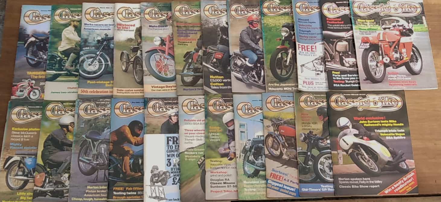 Classic Bike Magazine 1983/4/5